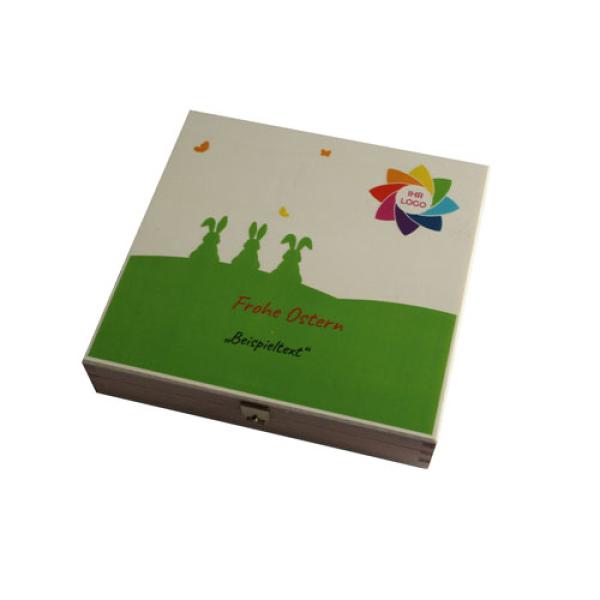 Ostern Werbegeschenk Pralinenkassette
